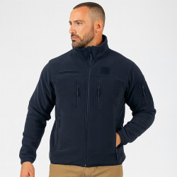 Veste Polaire Opex Bleu Marine Forces De L'ordre Fitté 01