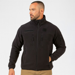 Veste Polaire Opex Noir Forces De L'ordre Fitté 01