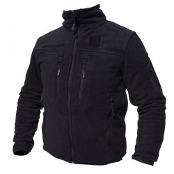 Veste Polaire Opex Noir Forces De L'ordre Fitté 03