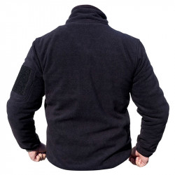 Veste Polaire Opex Noir Forces De L'ordre Fitté 04