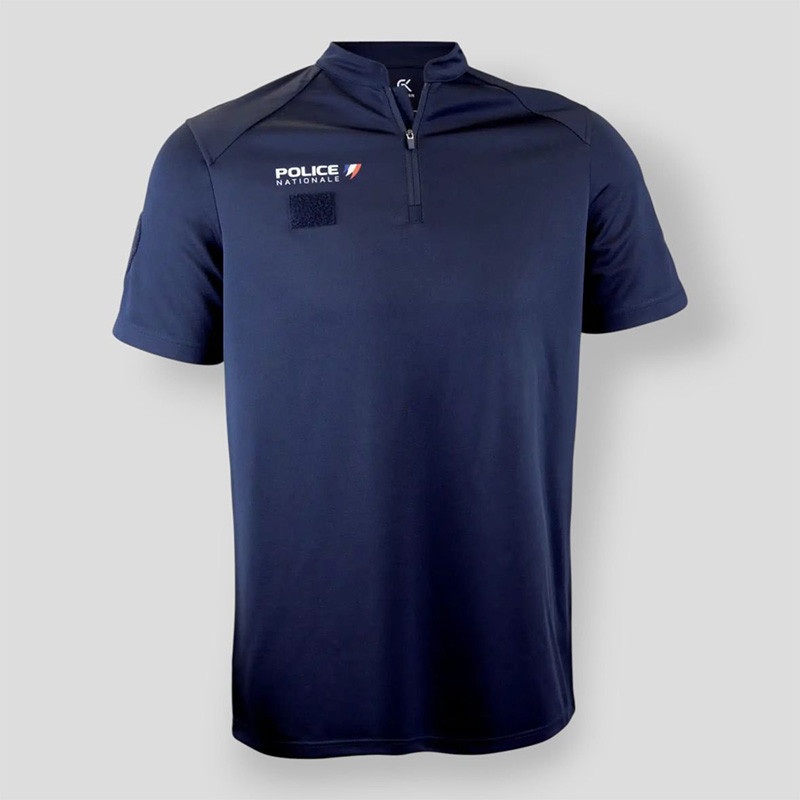 Polo Manches Courtes Police Nationale GK Pro Bleu Marine 01