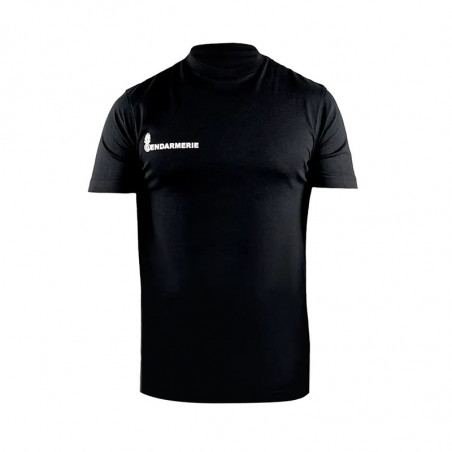 T-shirt Gendarmerie Départementale Gk Pro Cotton Noir 01