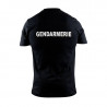 T-shirt Gendarmerie Départementale Gk Pro Cotton Noir 02