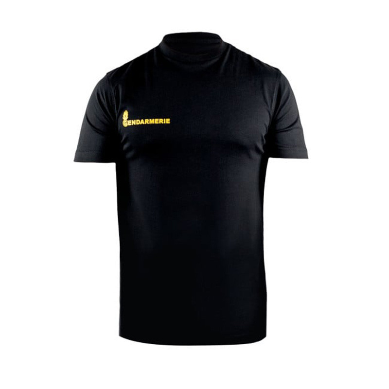 T-shirt Gendarmerie Mobile Gk Pro Cotton Noir 01