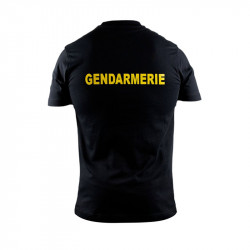 T-shirt Gendarmerie Mobile Gk Pro Cotton Noir 02