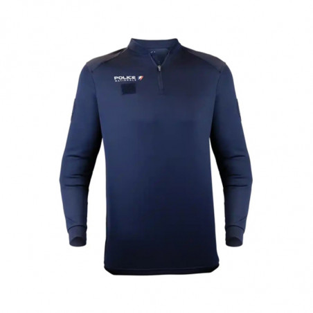 Polo Manches Longues Police Nationale GK Pro Bleu Marine 01