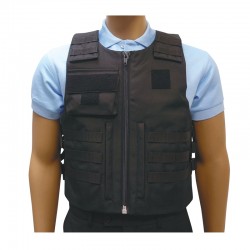 Housse Gilet Pare-Balles Zip Opex Police Gendarmerie 05