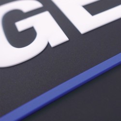 Bandeau Gendarmerie Opex Grand Modèle 28x10cm 03