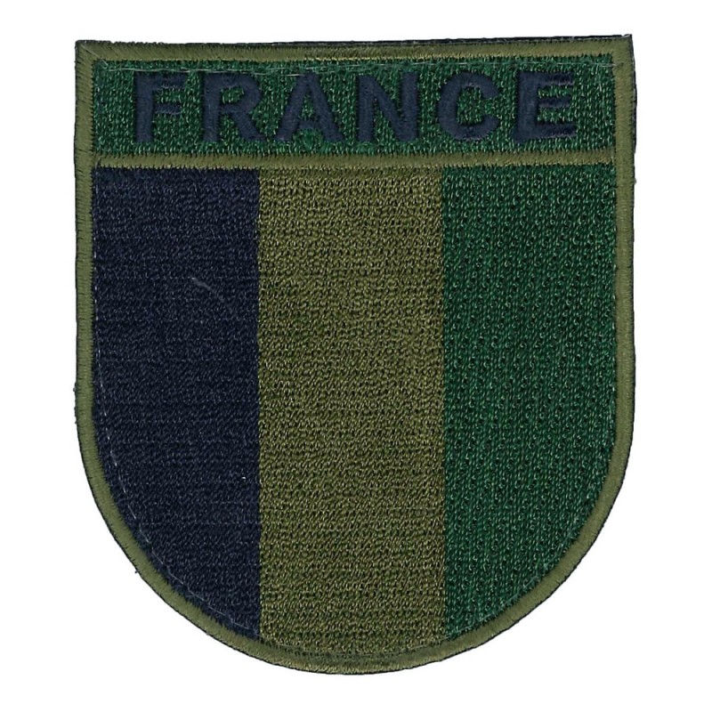 Écusson France Basse Visibilité De T.O.E Brodé 01 Écusson France Basse Visibilité De T.O.E Brodé 01