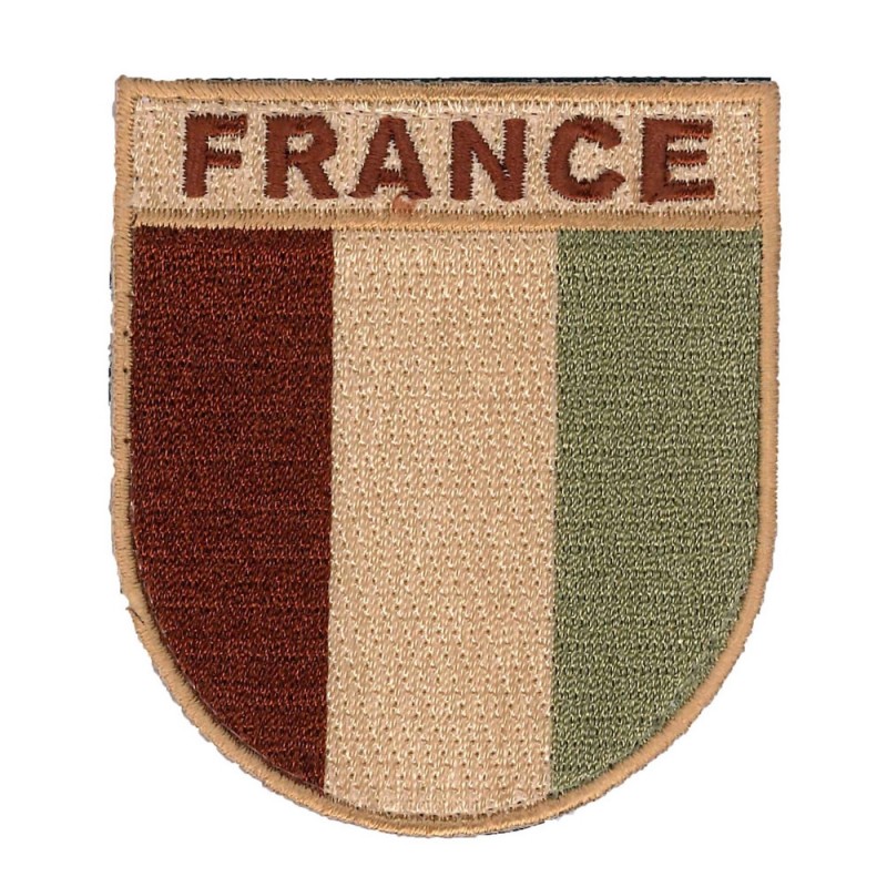 Écusson France Désert De T.O.E Brodé 01 Écusson France Désert De T.O.E Brodé 01