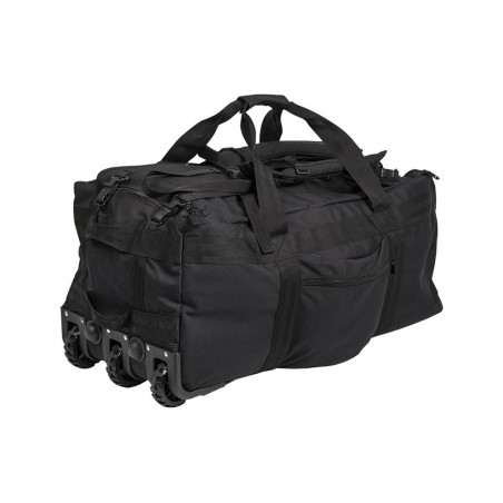 Sac de Transport Mil-tec Commando 120L Roulettes noir